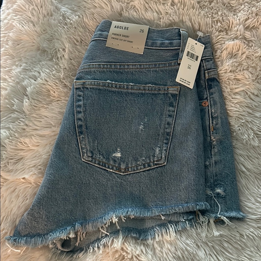 Agolde Parker Short Vintage Cut Off Short